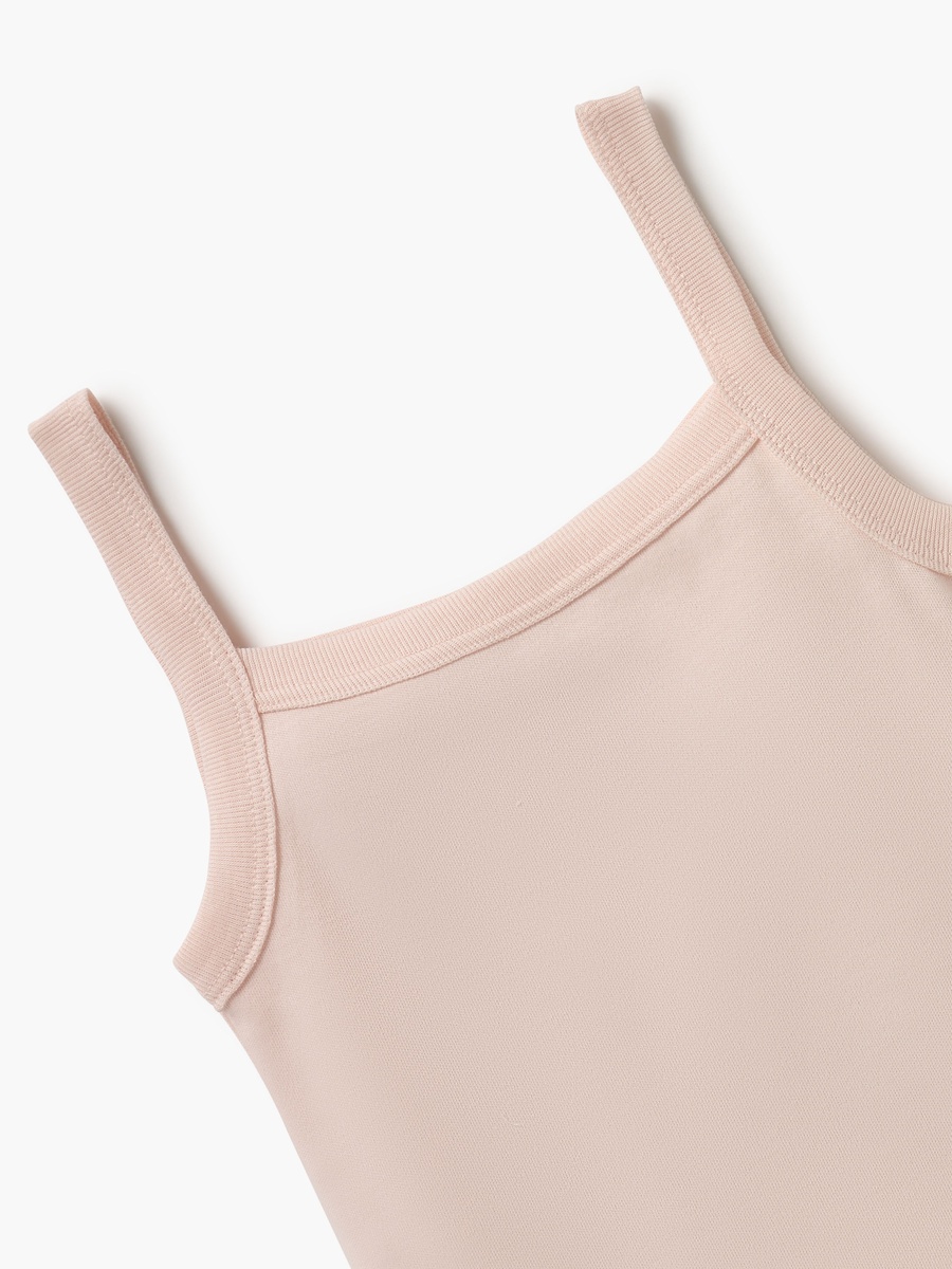Sleeveless Bodysuit with Snap Button Closure