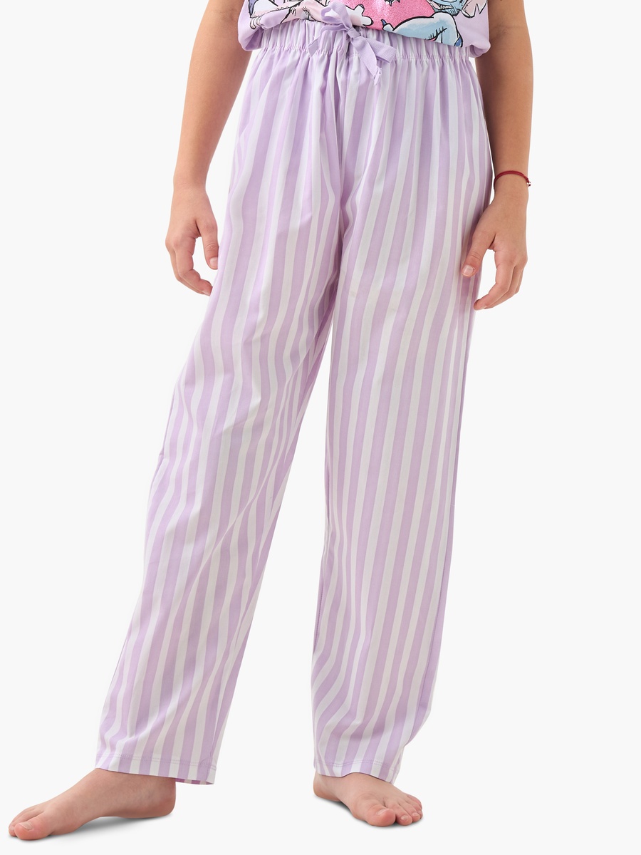 Angel and Stitch Print T-Shirt and Pyjama Set
