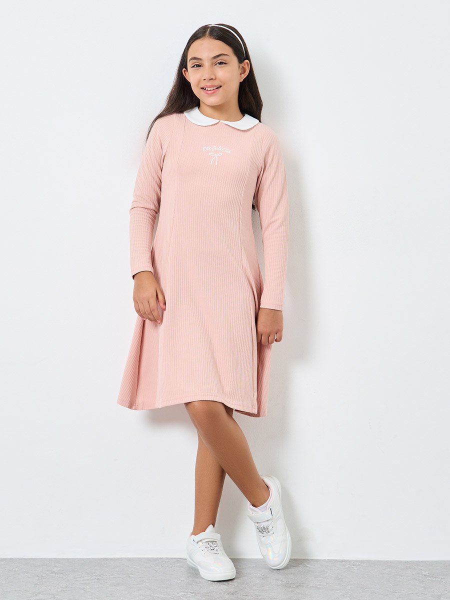 Teen Textured Knit Dress