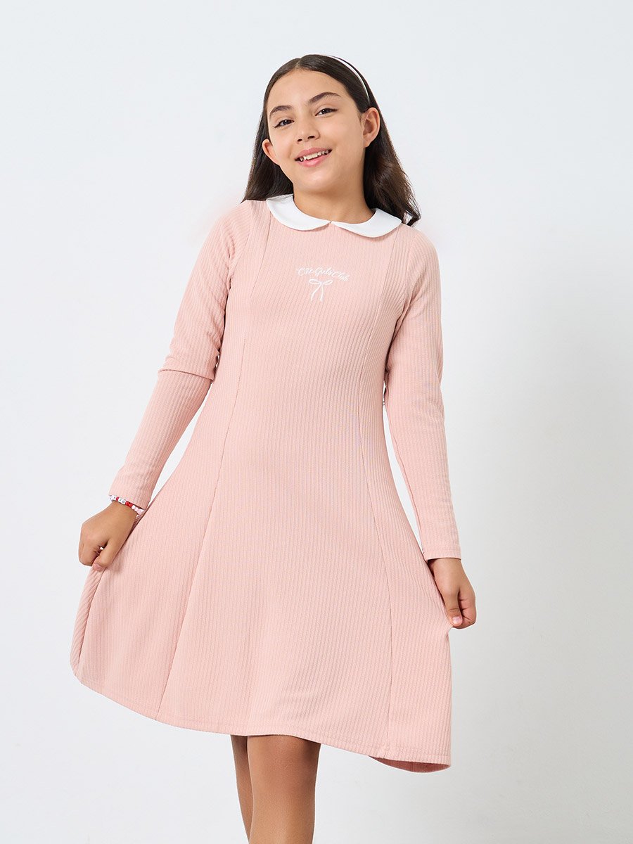 Teen Textured Knit Dress