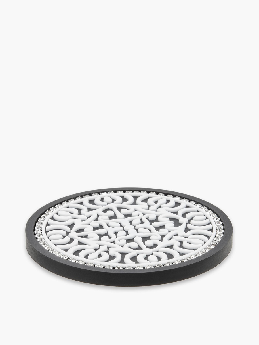 Embellished Car Cup Holder Coaster - Set of 2