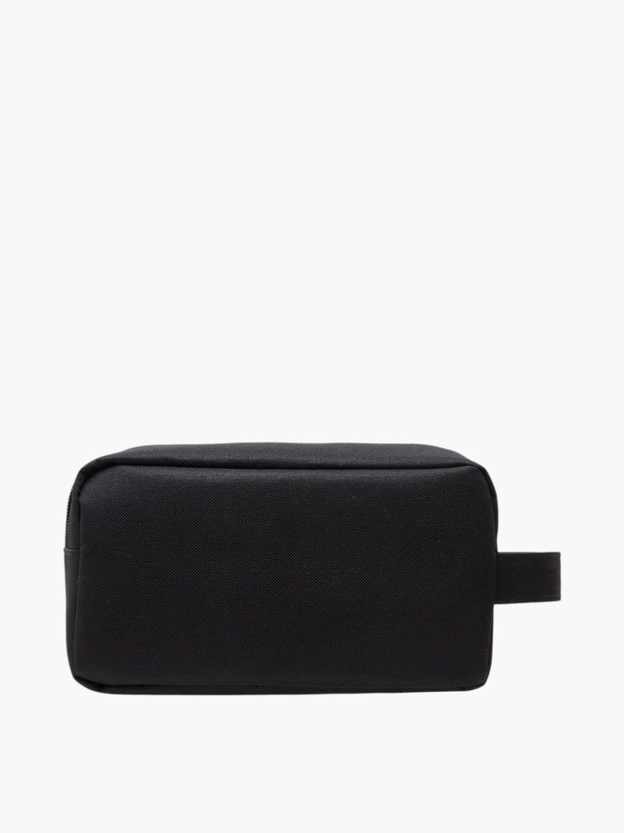 Textured Toiletry Bag with Zip Closure