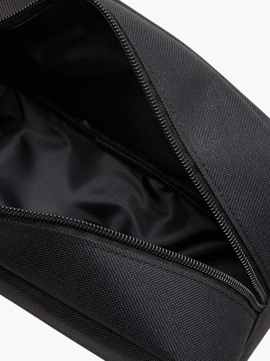 Textured Toiletry Bag with Zip Closure