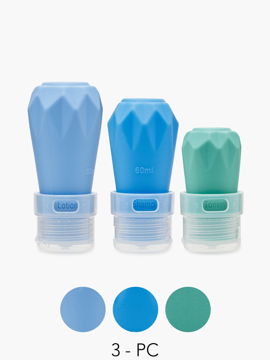 3-Piece Travel Bottle Set