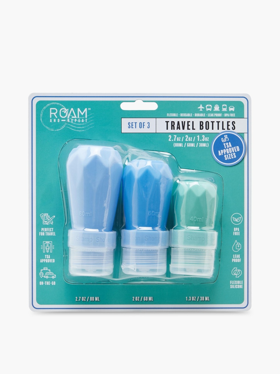 3-Piece Travel Bottle Set
