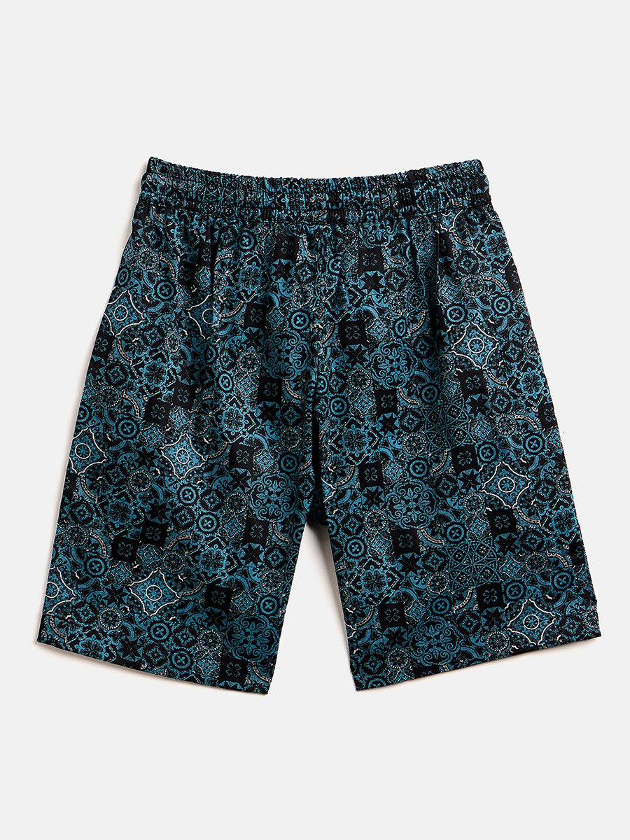 All Over Print Shirt and Shorts Set