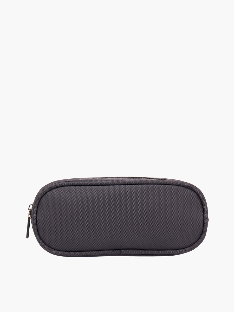 Solid Pencil Pouch with Zip Closure