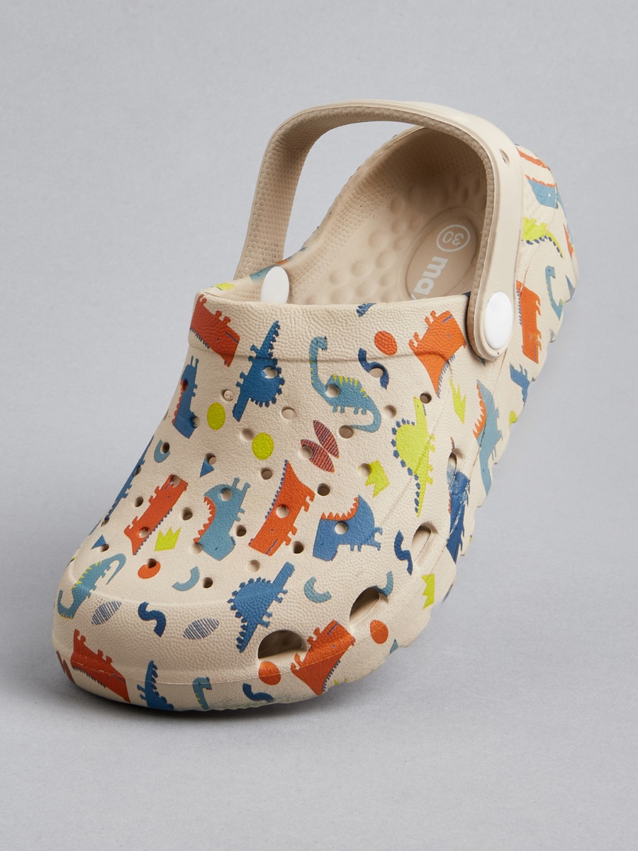 All-Over Dinosaur Print Clogs with Backstrap For Default Category at ...