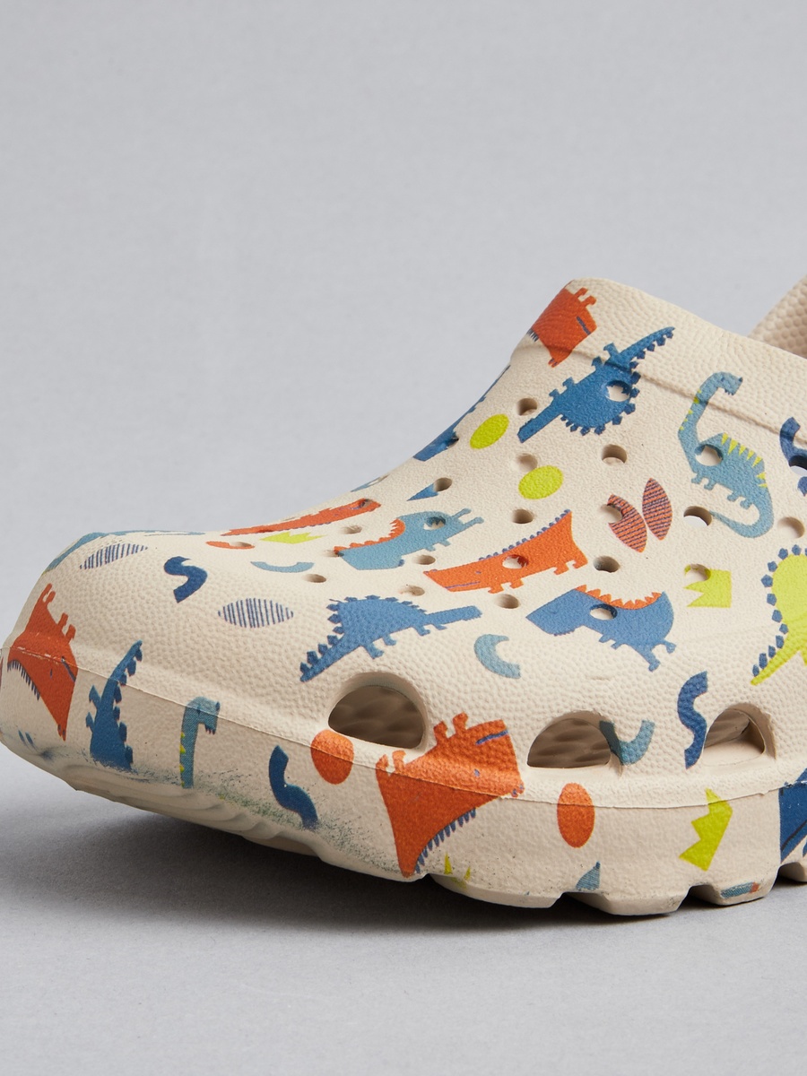 All-Over Dinosaur Print Clogs with Backstrap For Default Category at ...