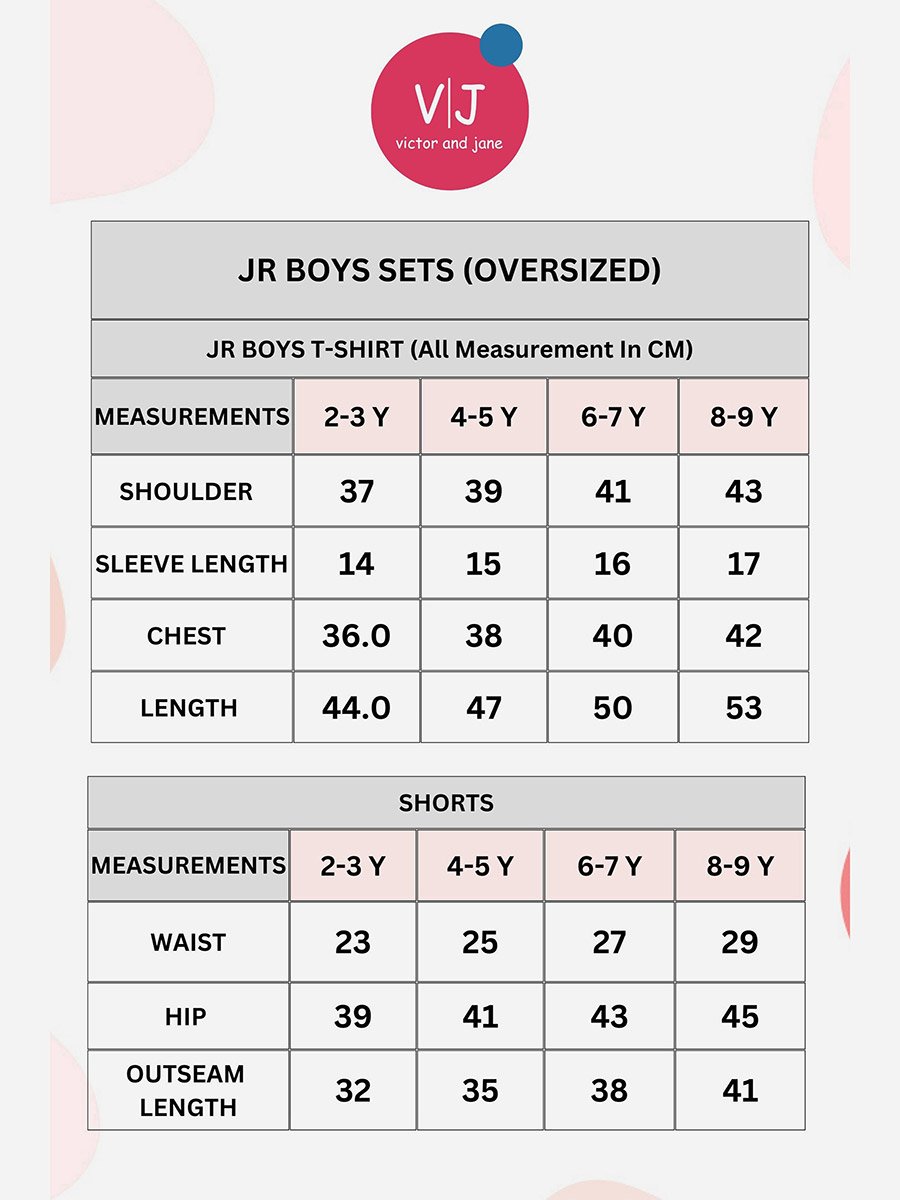 Boys Brown Embroidered T-Shirt and Shorts Set