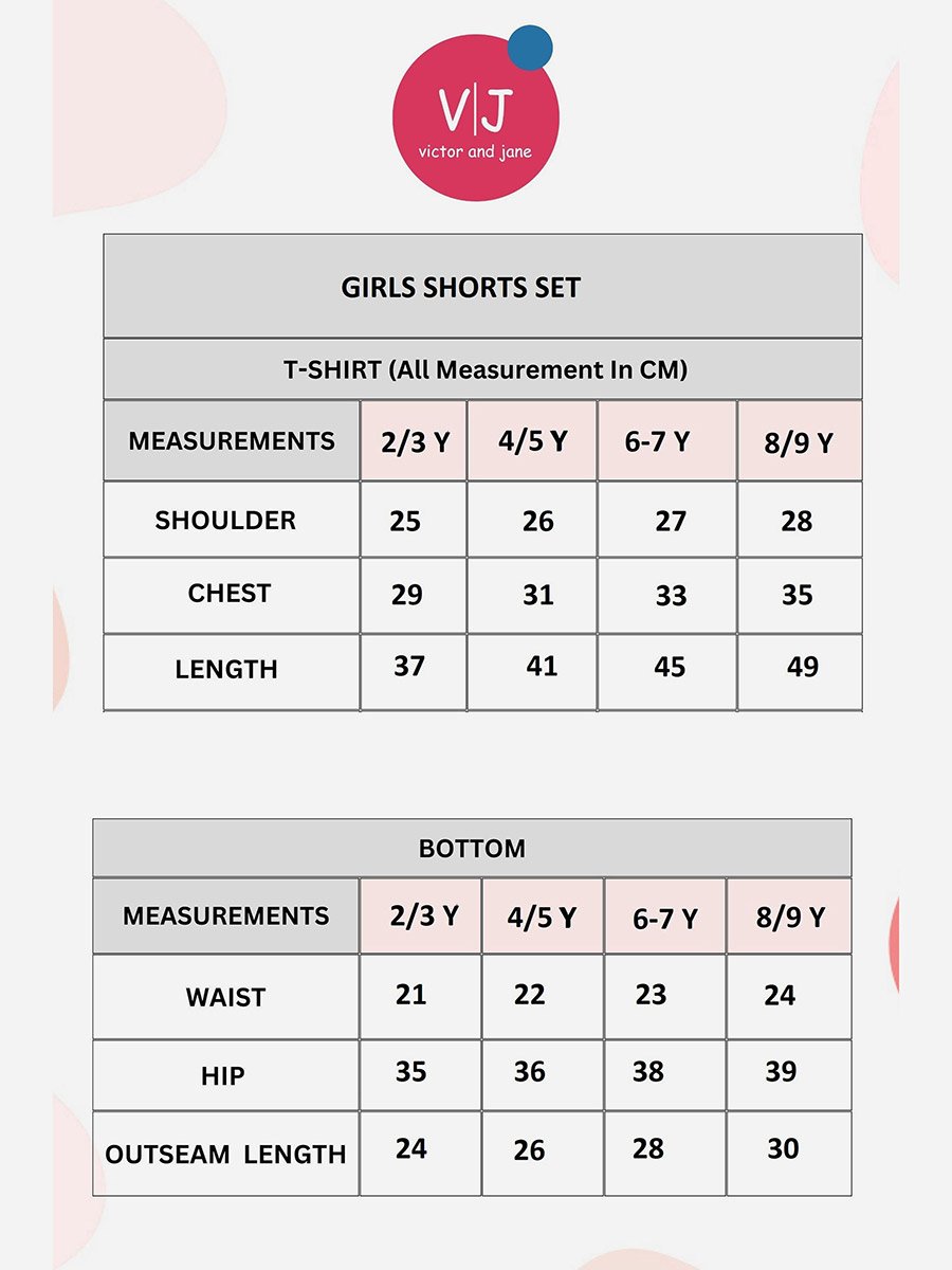 Girls Sequined T-Shirt and Shorts Set