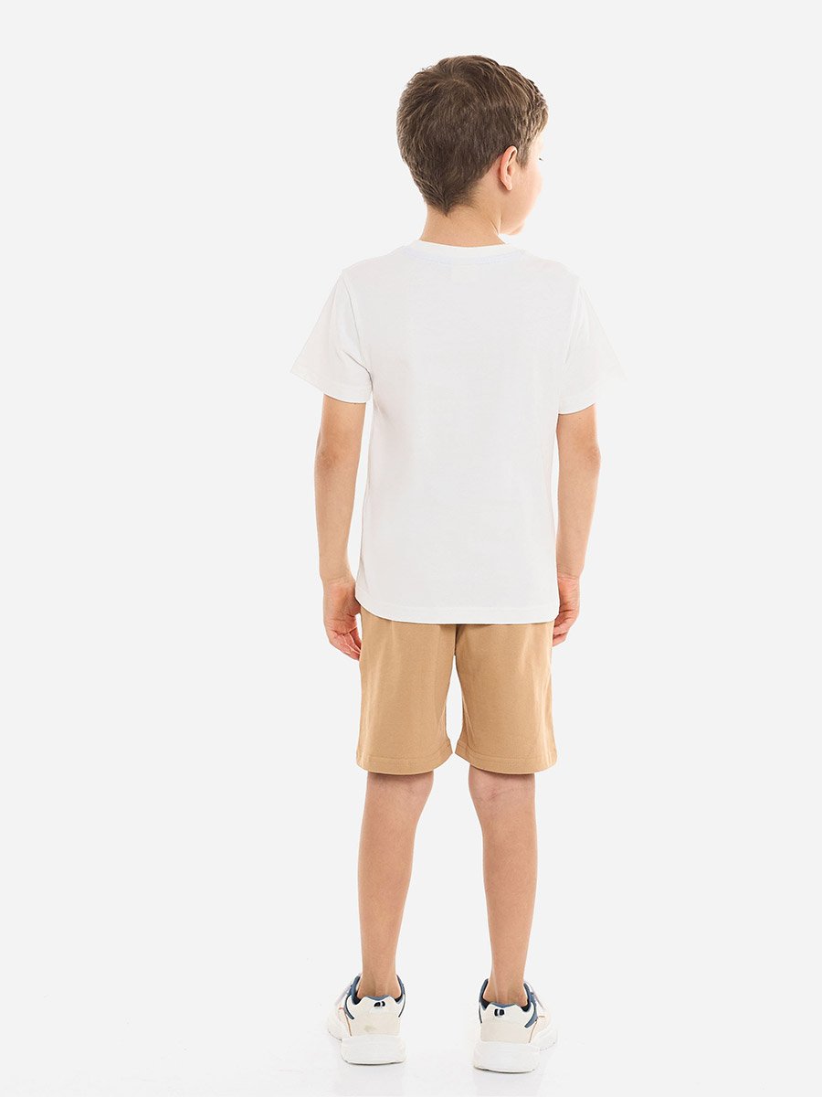 Boys Urban Graphic T-Shirt and Shorts Set