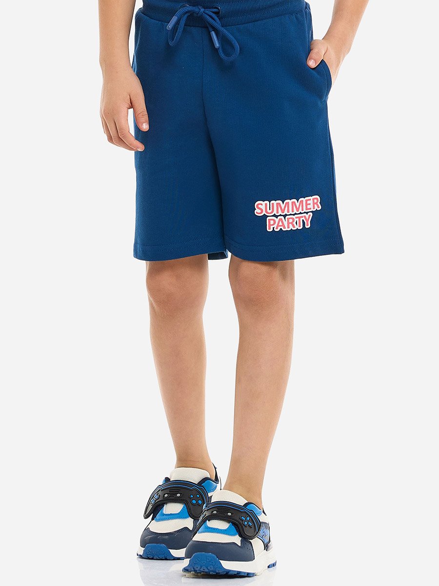 Boys Yatch Graphic T-Shirt and Shorts Set