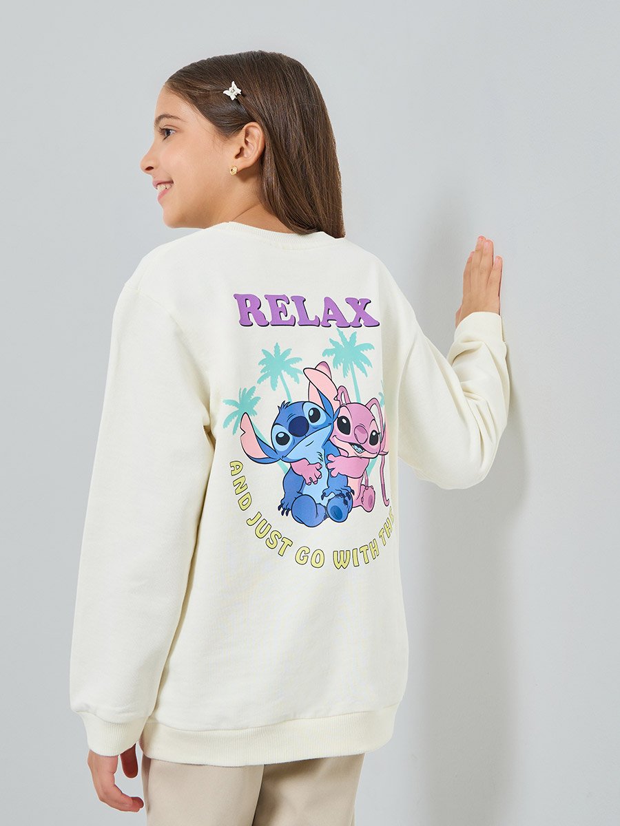 Teens Lilo and Stitch Graphic Sweatshirt