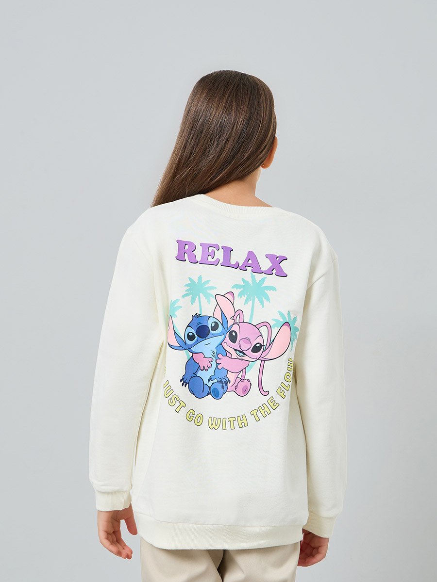 Teens Lilo and Stitch Graphic Sweatshirt
