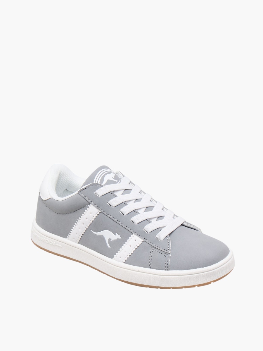 Boys Logo Detail Sneakers with Lace-Up Closure