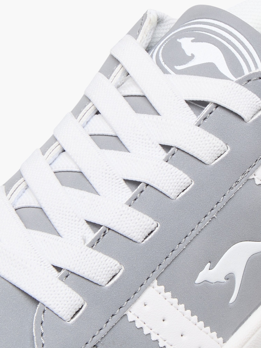 Boys Logo Detail Sneakers with Lace-Up Closure