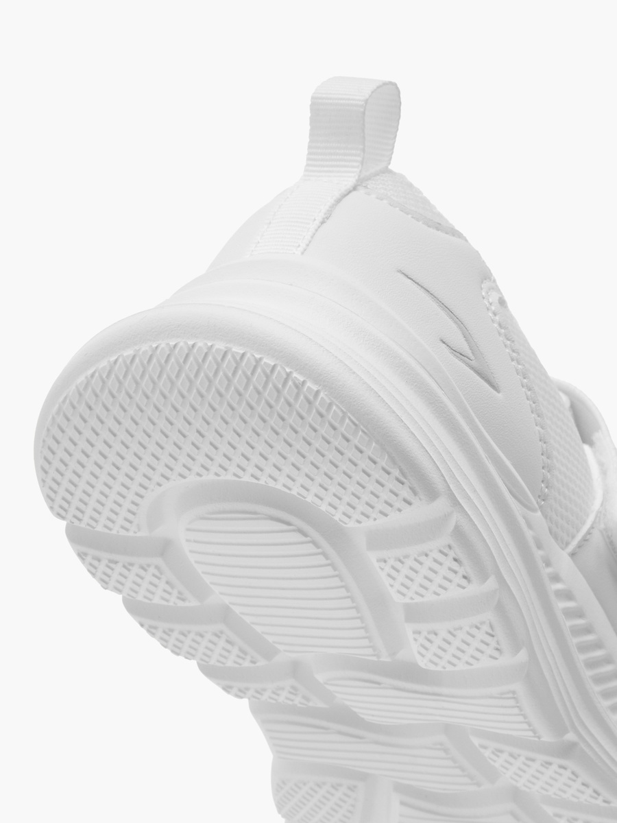 Textured Mary Jane School Shoes with Hook and Loop Closure