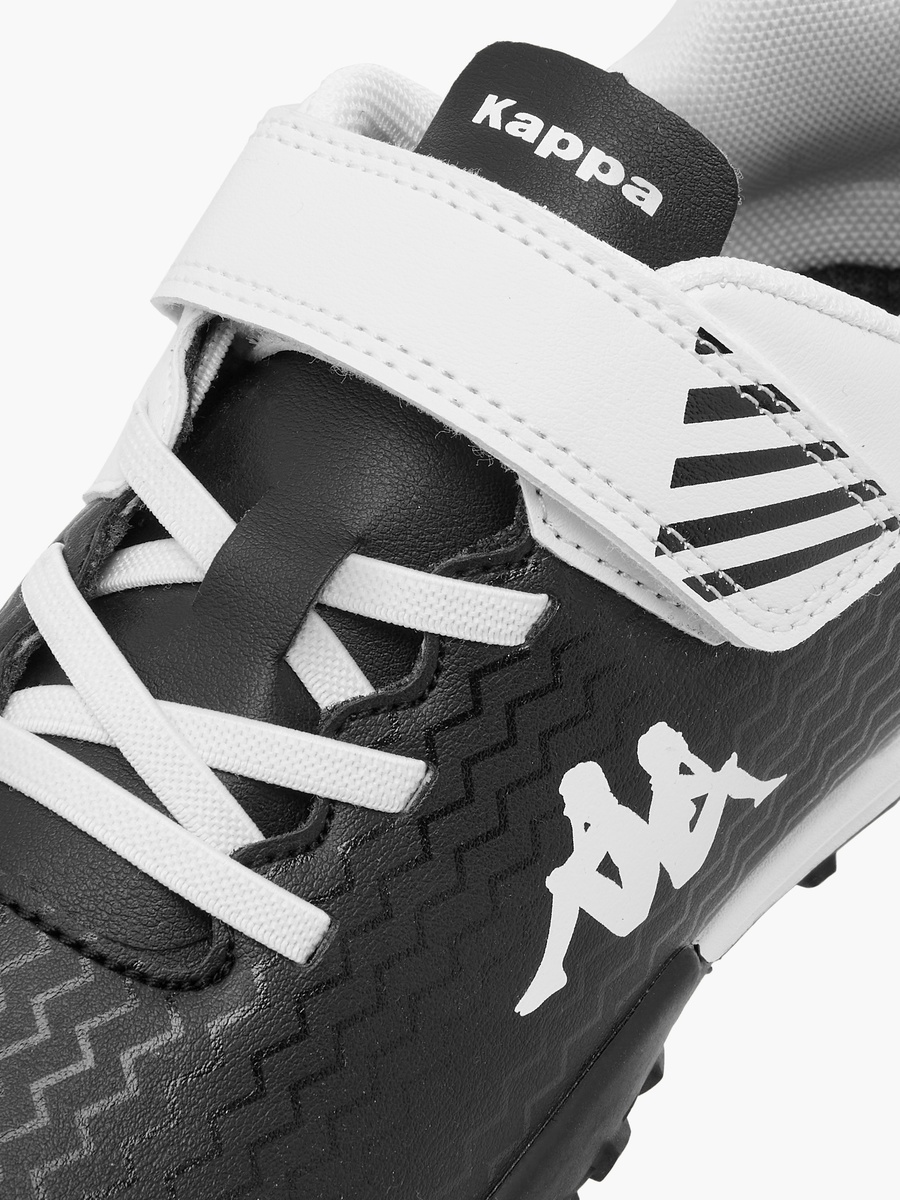 Boys Logo Print Football Shoes with Hook and Loop Closure