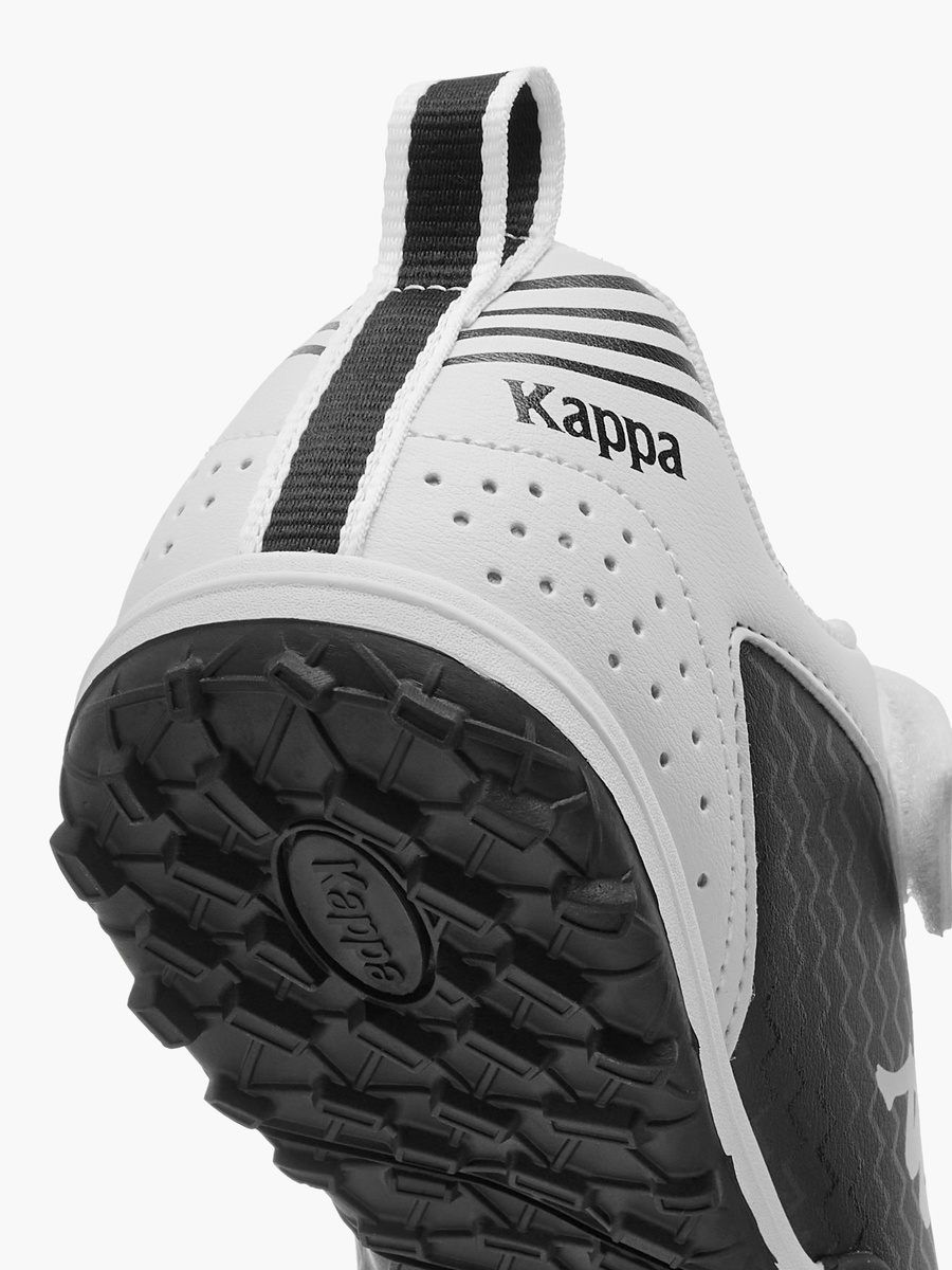 Boys Logo Print Football Shoes with Hook and Loop Closure