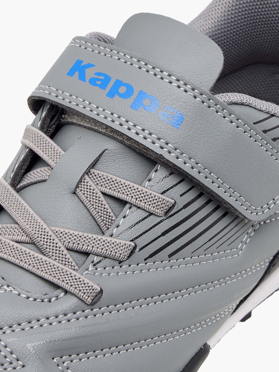 Boys Panelled Football Shoes with Hook and Loop Closure