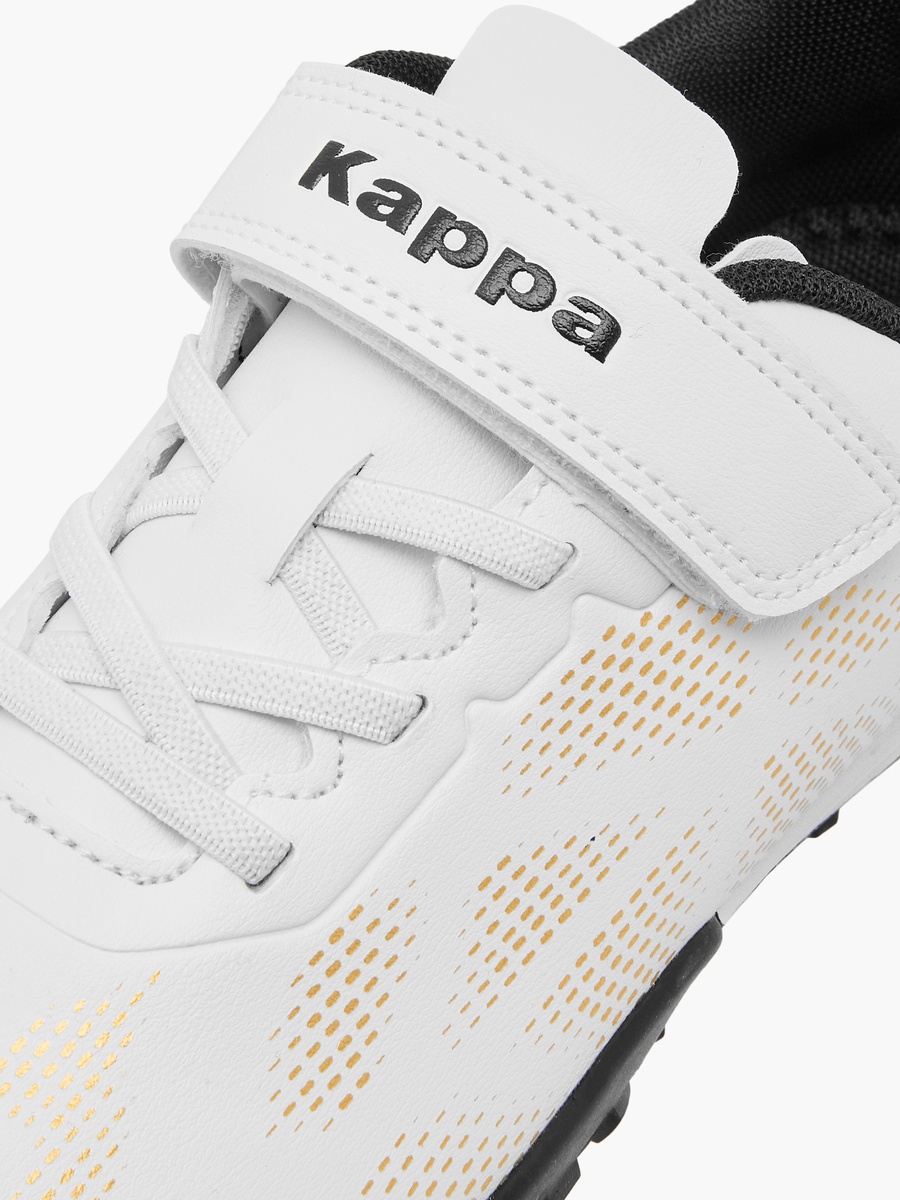 Boys Logo Print Football Shoes with Hook and Loop Closure