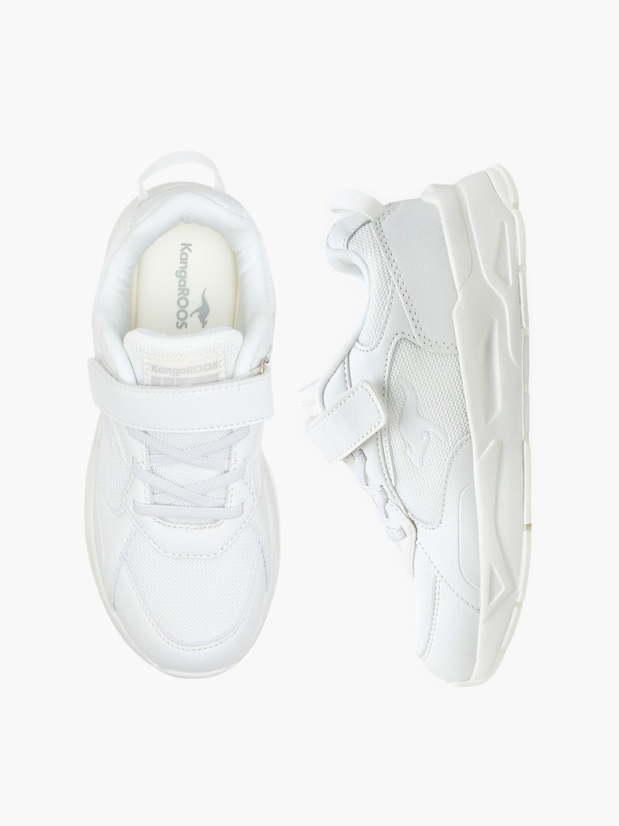 Boys Textured Sports Shoes with Hook and Loop Closure