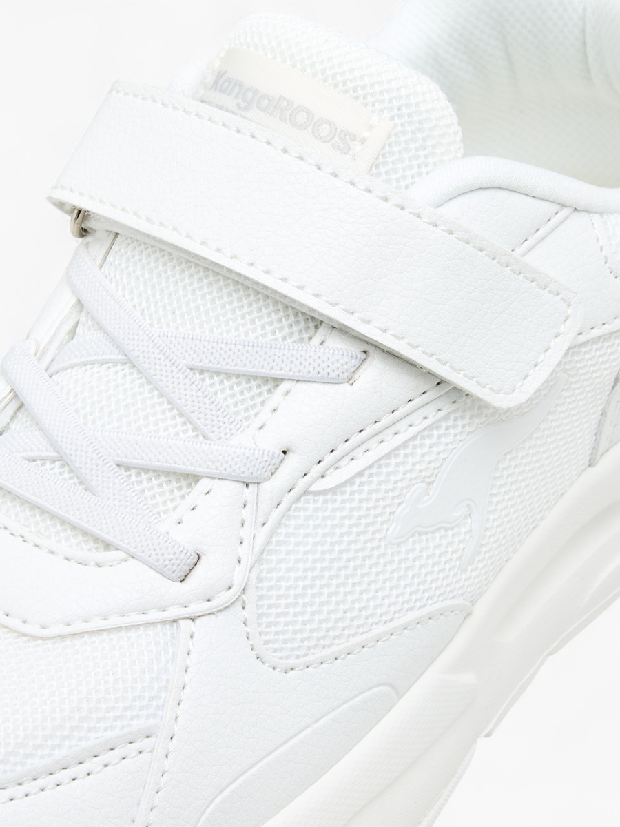 Boys Textured Sports Shoes with Hook and Loop Closure