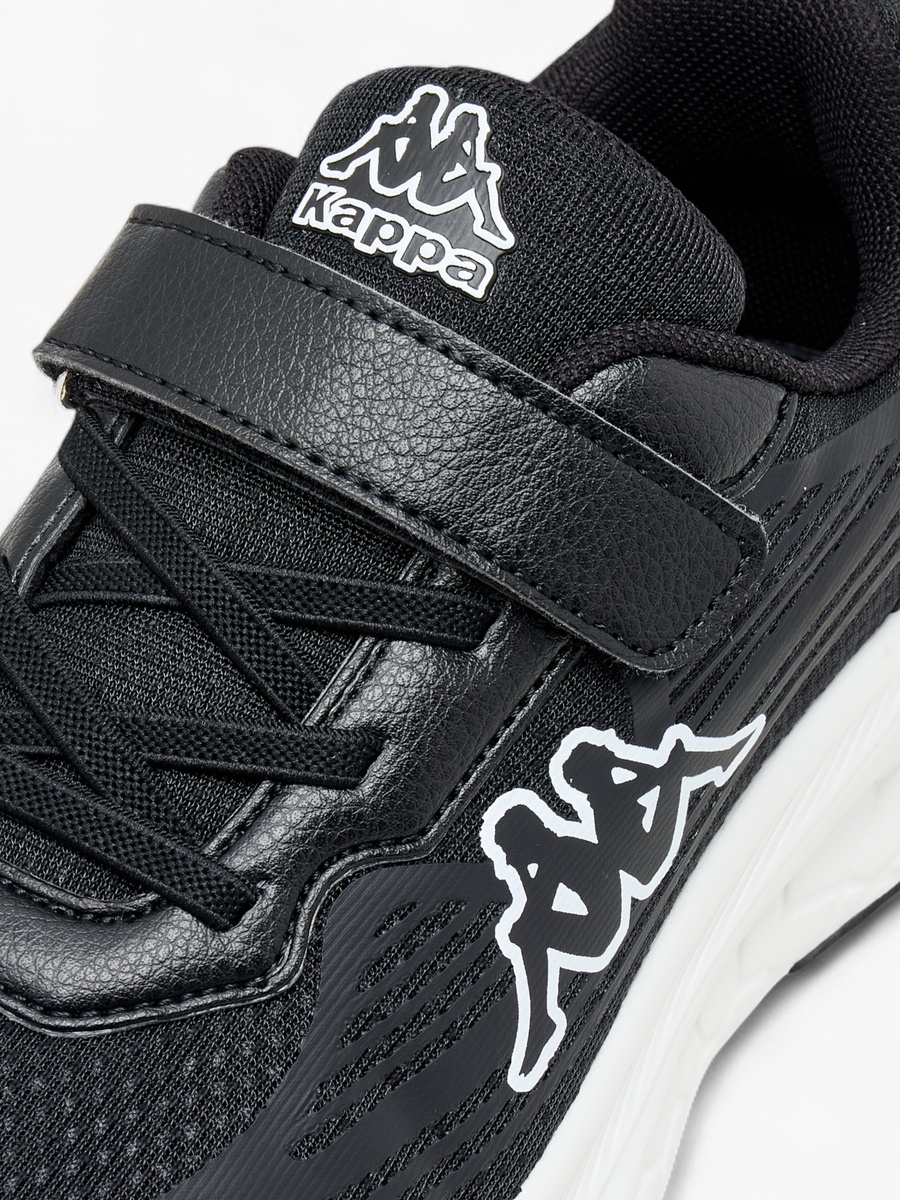 Boys Logo Print Sports Shoes with Hook and Loop Closure