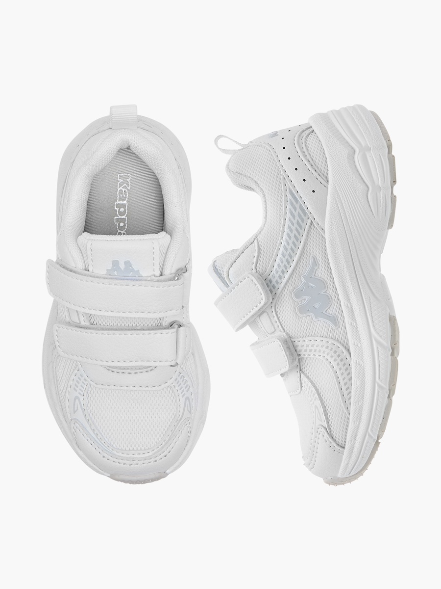 Kids Logo Detail School Shoes with Hook and Loop Closure