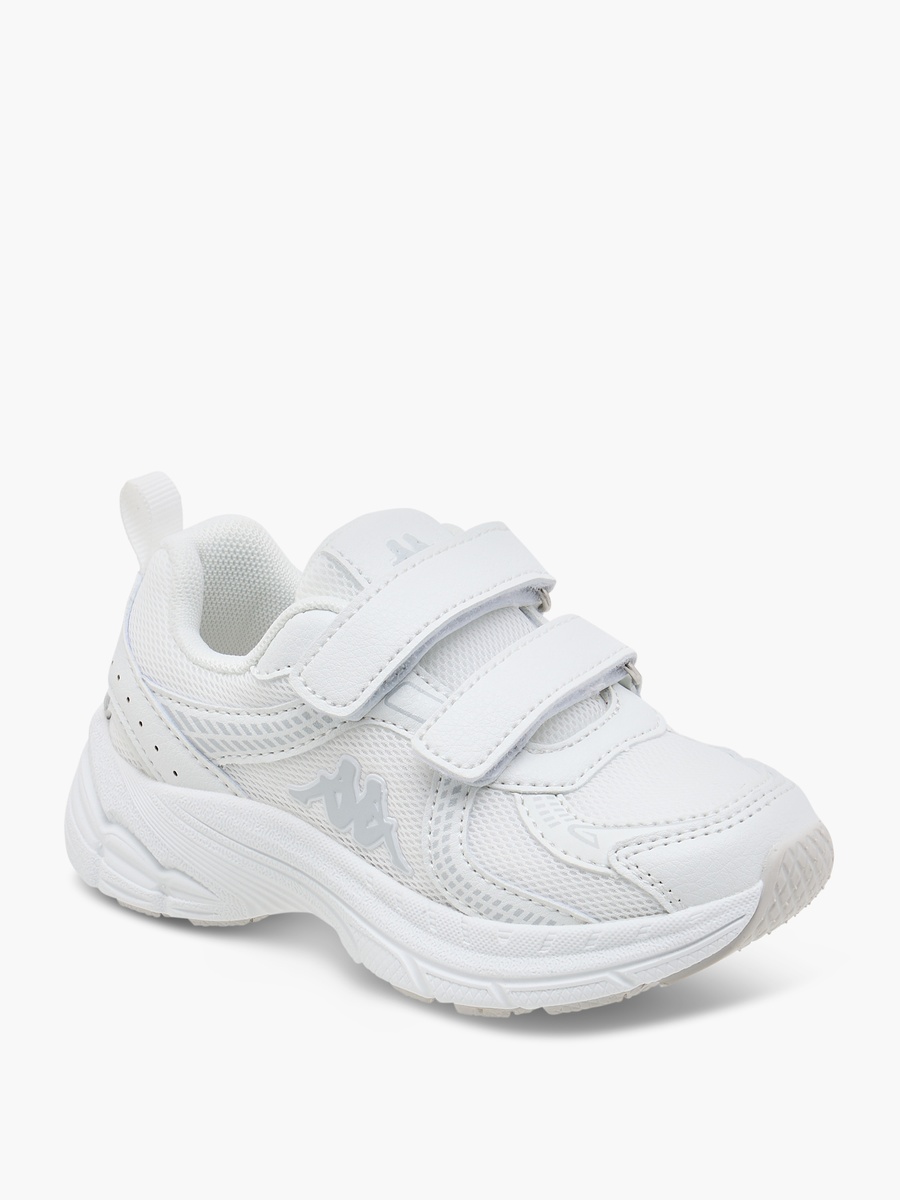 Kids Logo Detail School Shoes with Hook and Loop Closure
