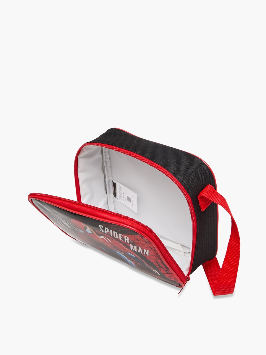 طقم شنطة ظهر ترولي 5 قطع بطبعات سبايدرمان - 16 بوصة