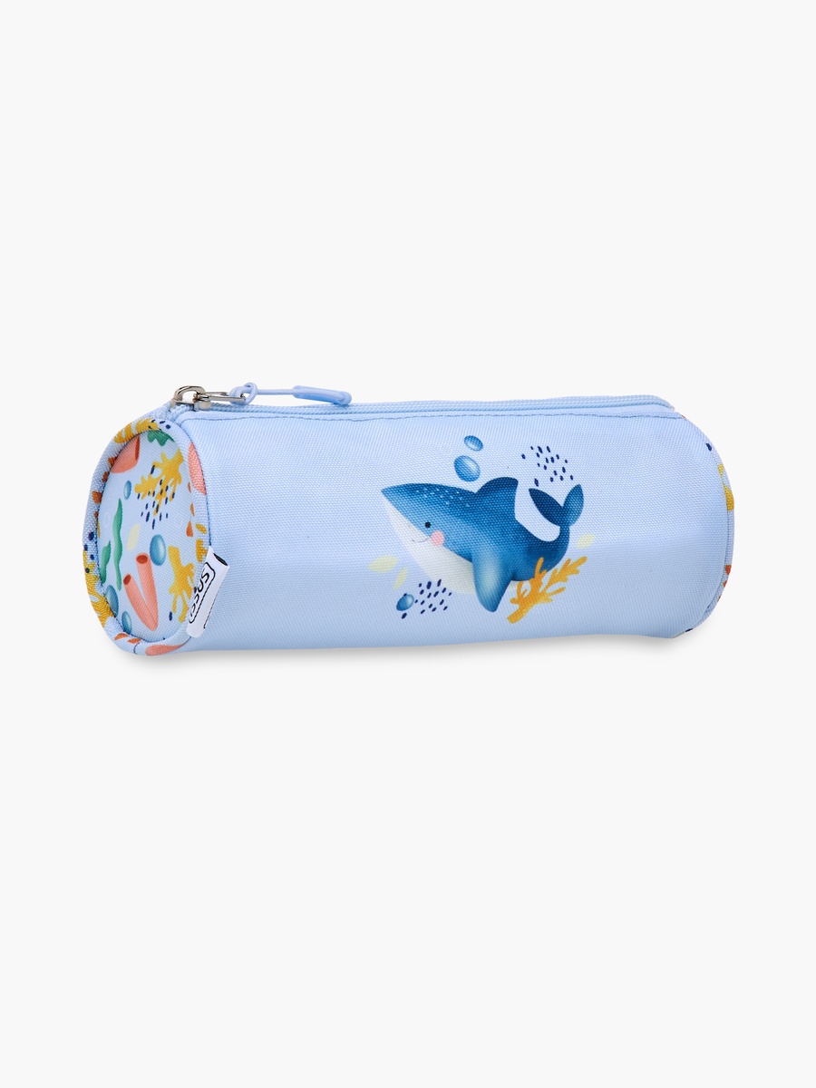 Underwater Print Pencil Pouch with Zip Closure