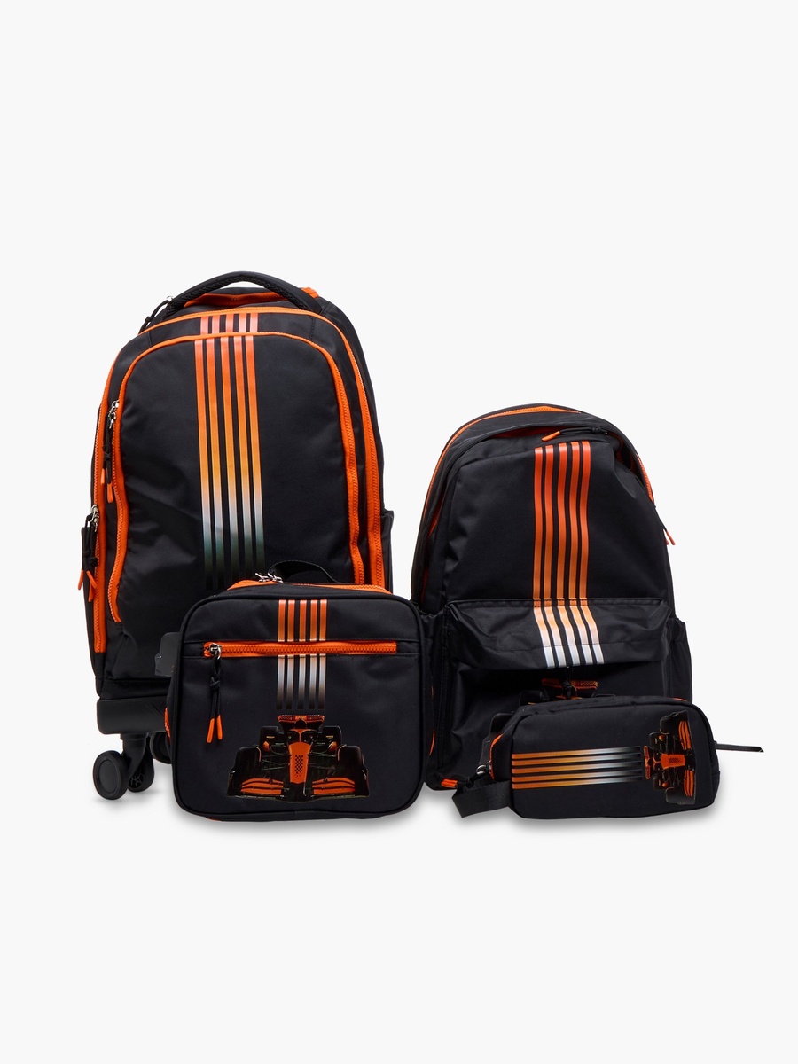 Cars Print Lunch Bag with Zip Closure