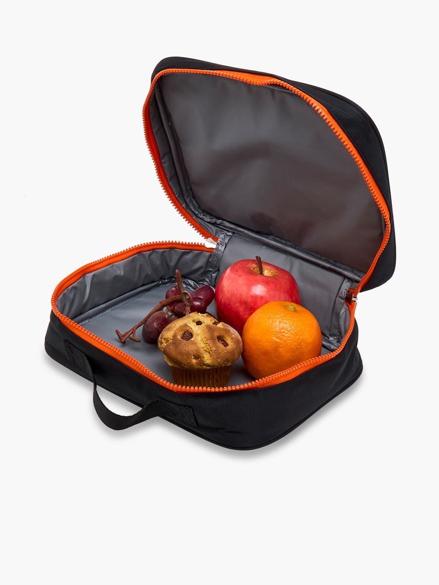 Cars Print Lunch Bag with Zip Closure