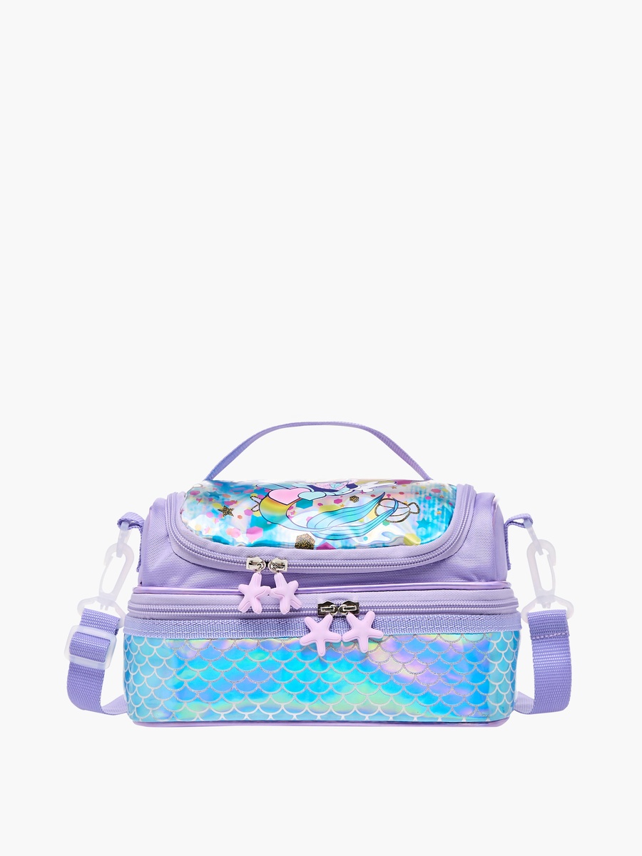 Minnie Mouse Print Double Layer Lunch Bag with Detachable Strap