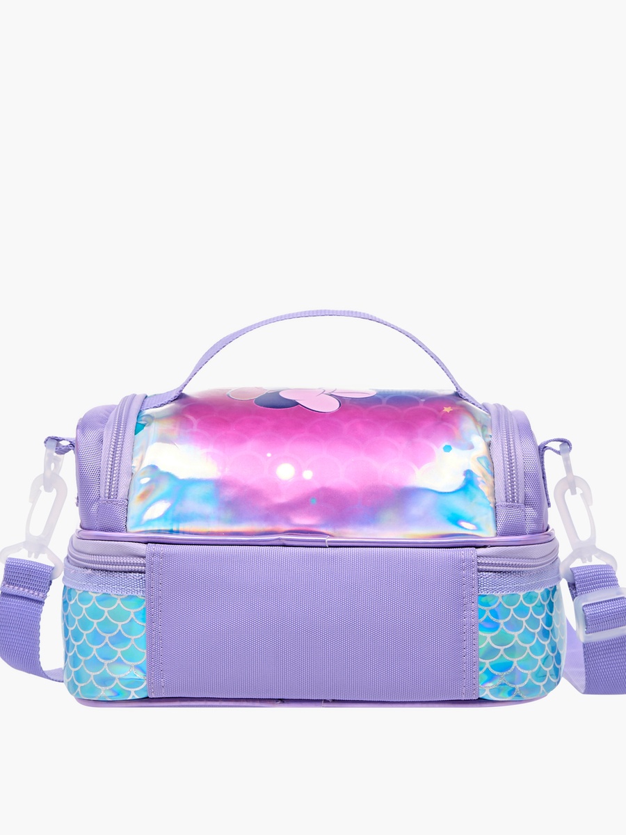 Minnie Mouse Print Double Layer Lunch Bag with Detachable Strap