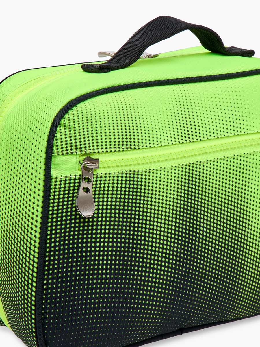 Ombre Lunch Bag with Zip Closure