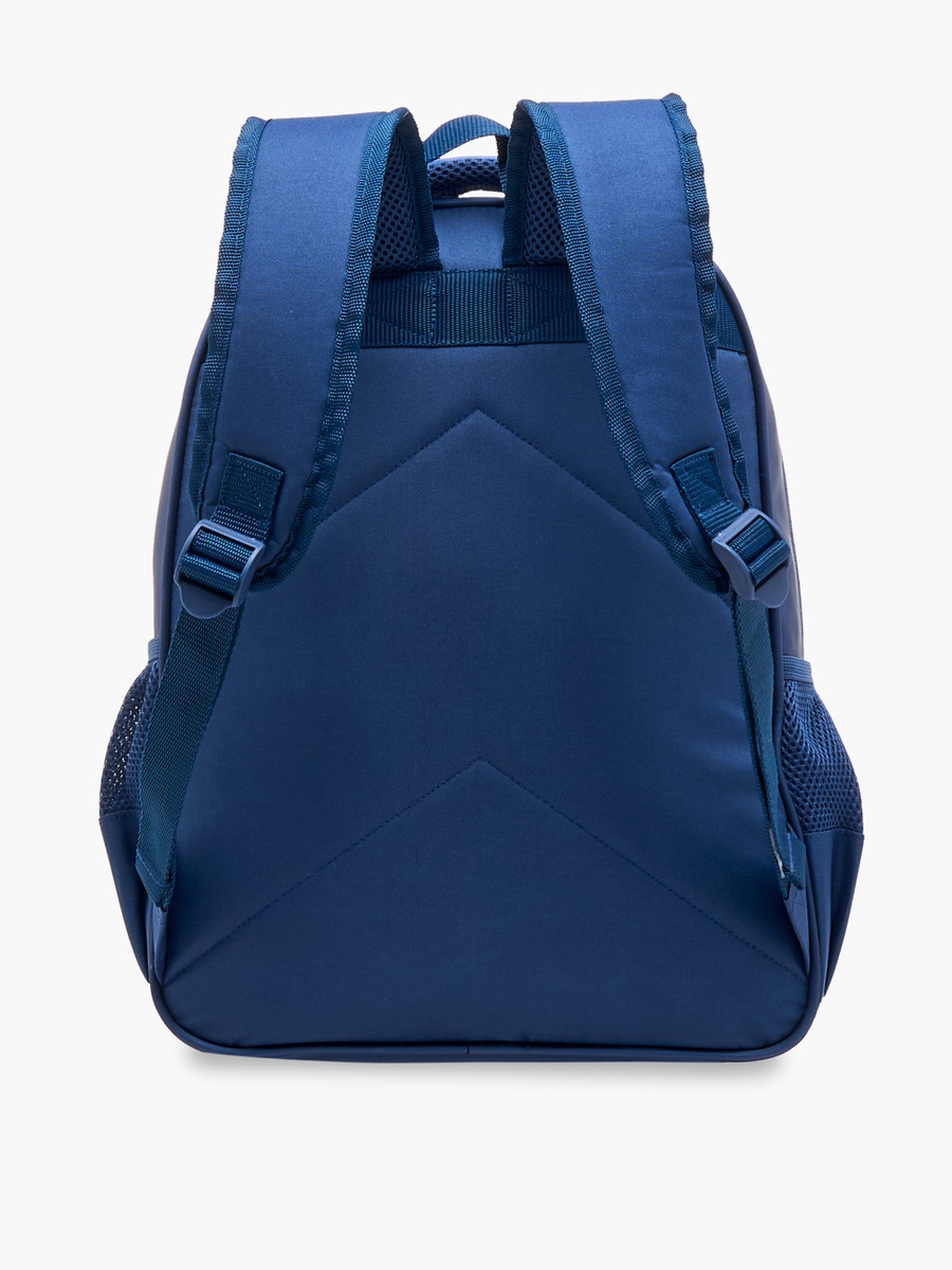 Batman Print Backpack with Adjustable Straps and Zip Closure - 16 inches