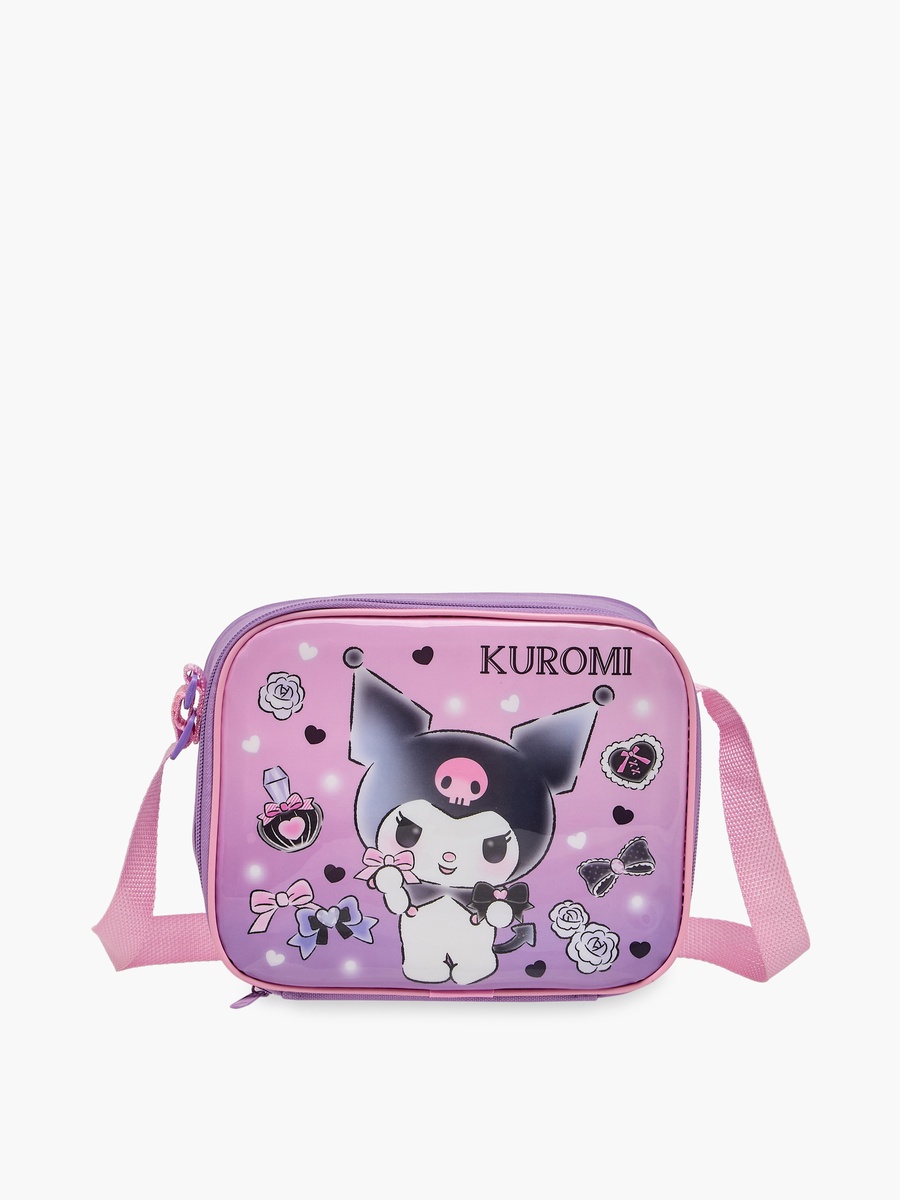 Hello Kitty Kuromi Print 5-Piece Backpack Set - 16 inches