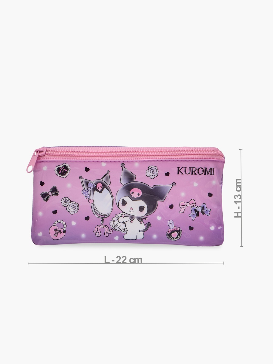 Hello Kitty Kuromi Print 5-Piece Backpack Set - 16 inches