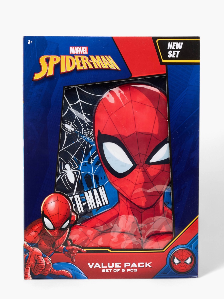 Spider-Man Print 5-Piece Backpack Set - 16 inches