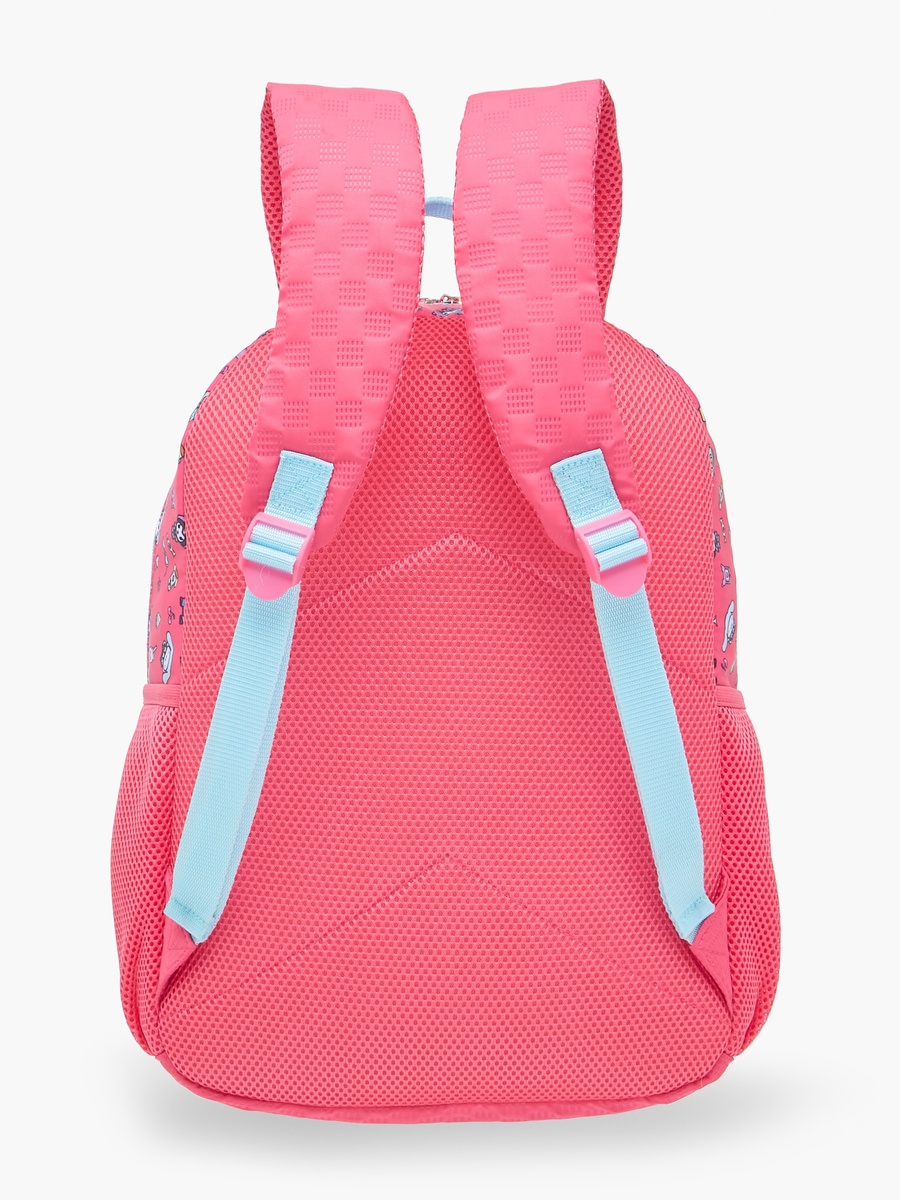 Hello Kitty and Friends Print Backpack with Adjustable Shoulder Straps and Zip Closure