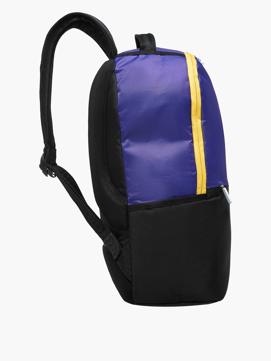 The Los Angeles Lakers Logo Detail Backpack with Zip Closure - 18 inches