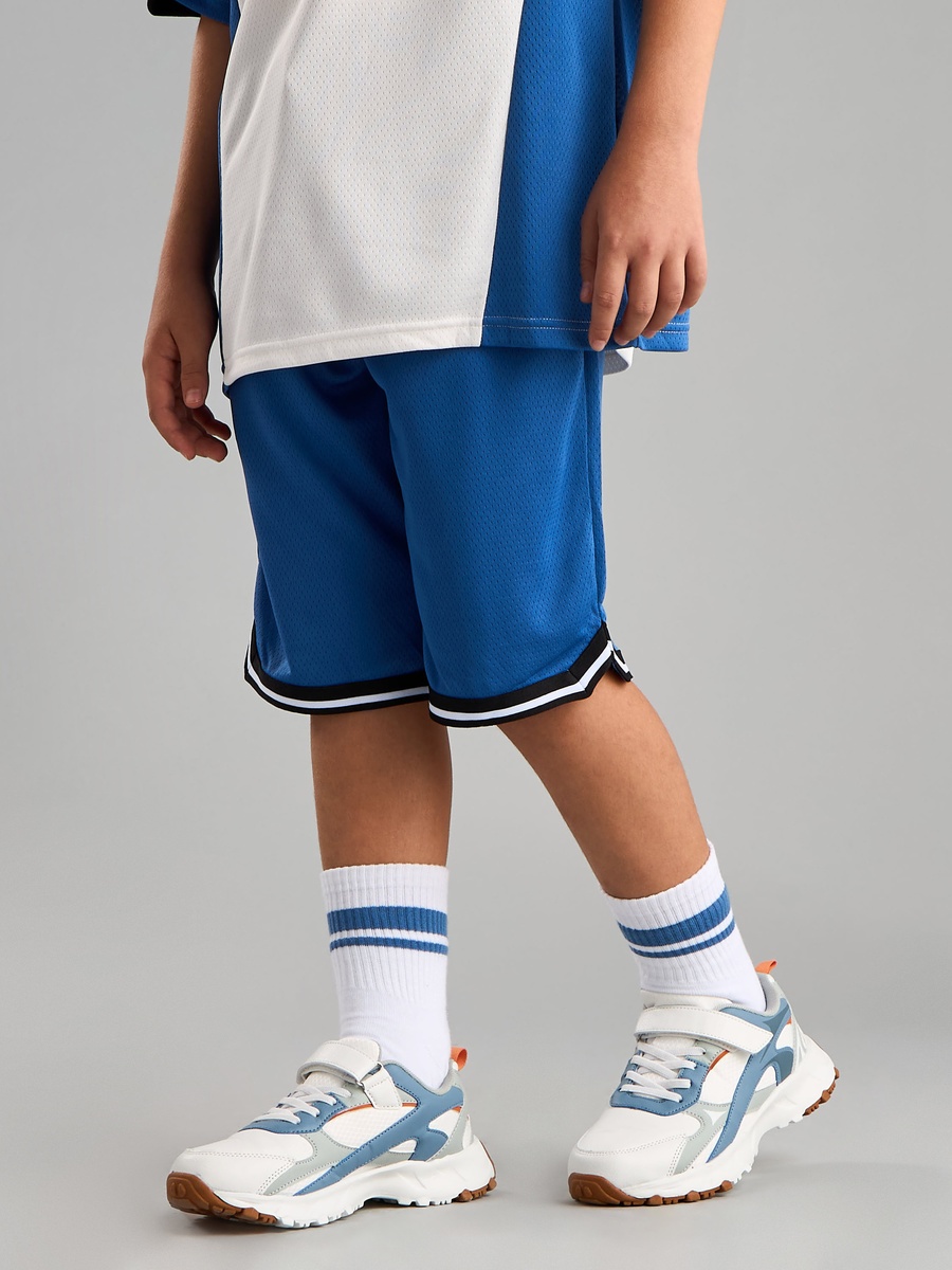 Panelled T-Shirt and Shorts Set