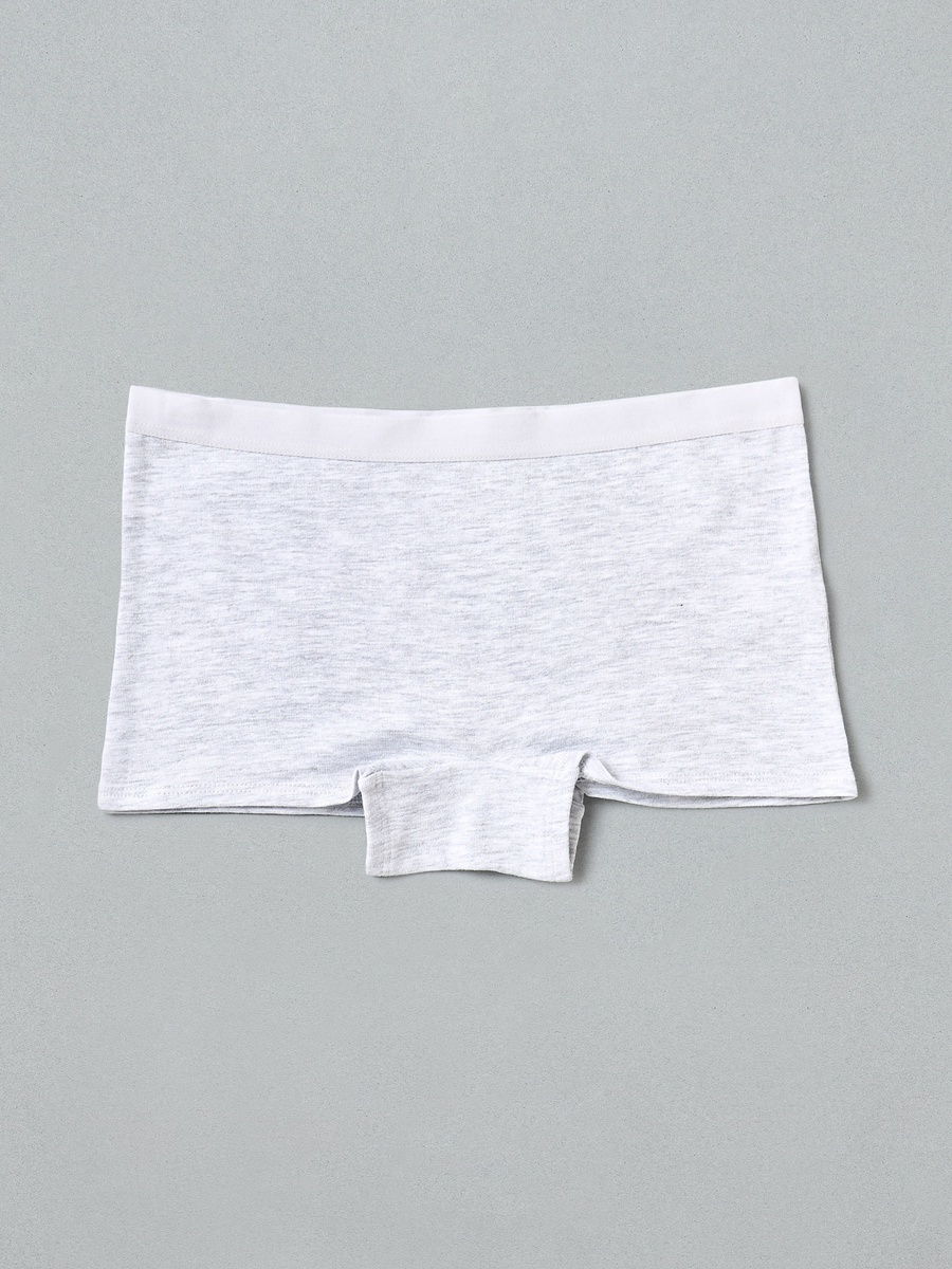 Pack of 5 - Plain Boyshort Briefs