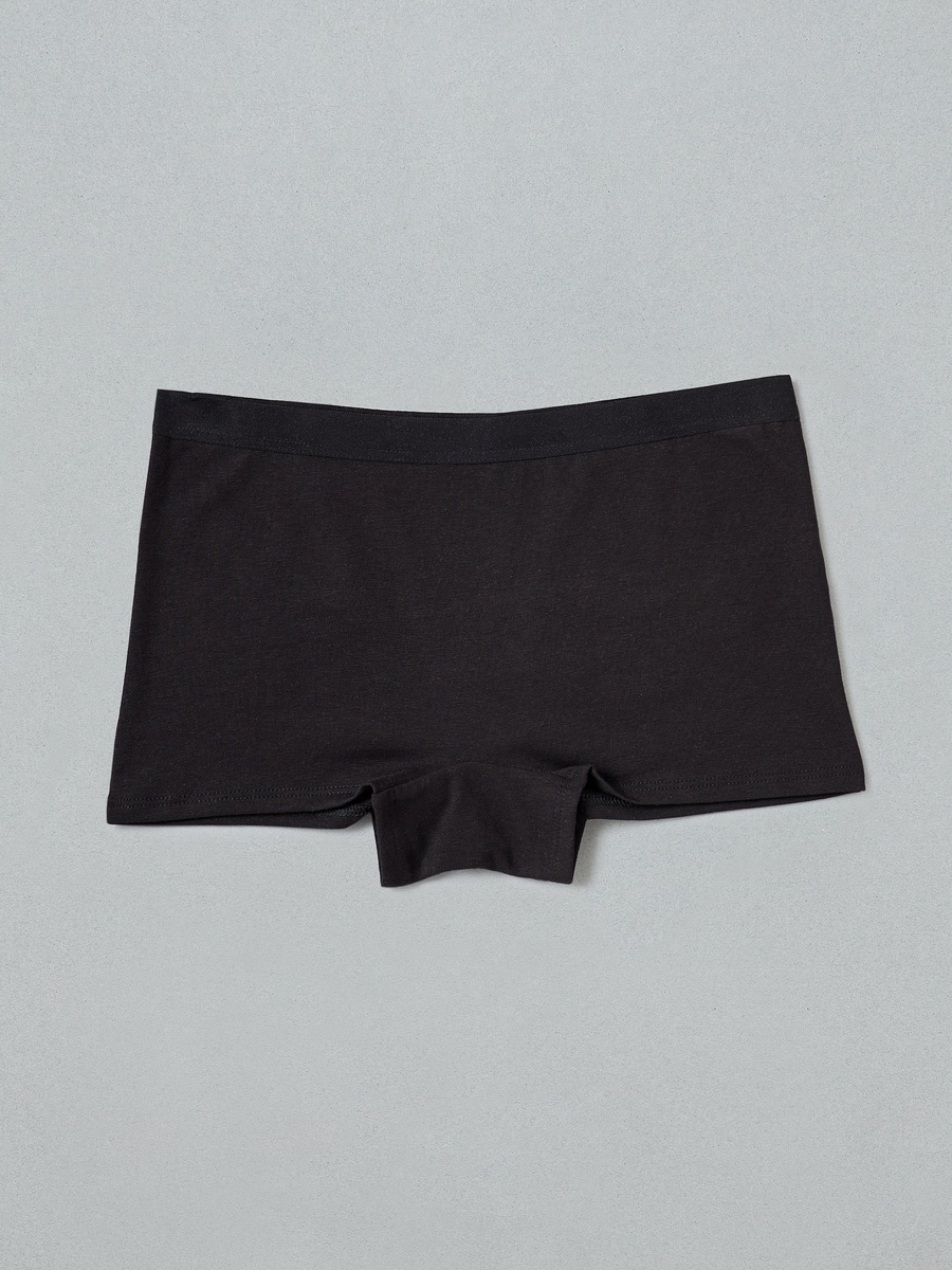 Pack of 5 - Plain Boyshort Briefs
