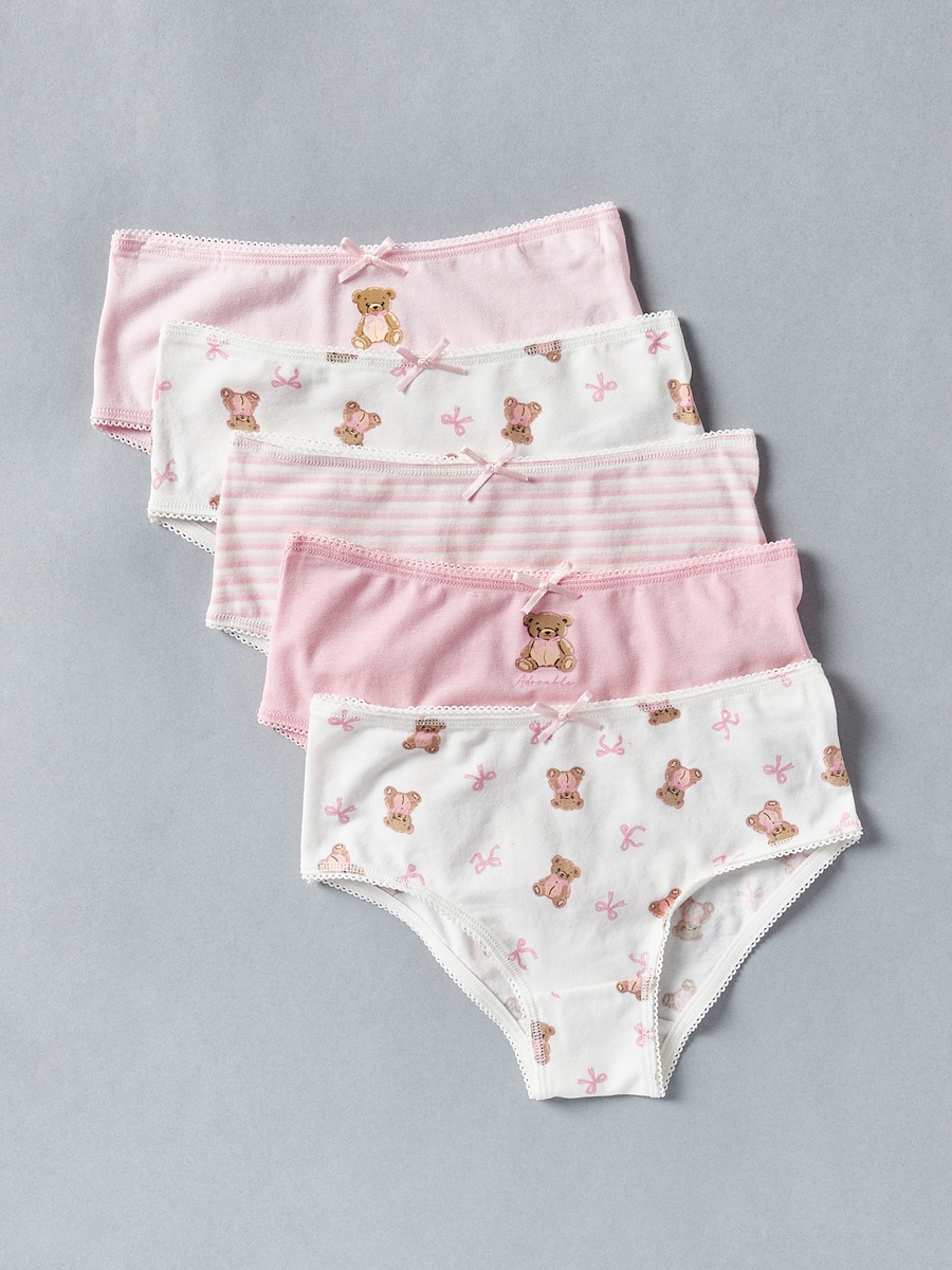 Pack of 5 - Printed Briefs