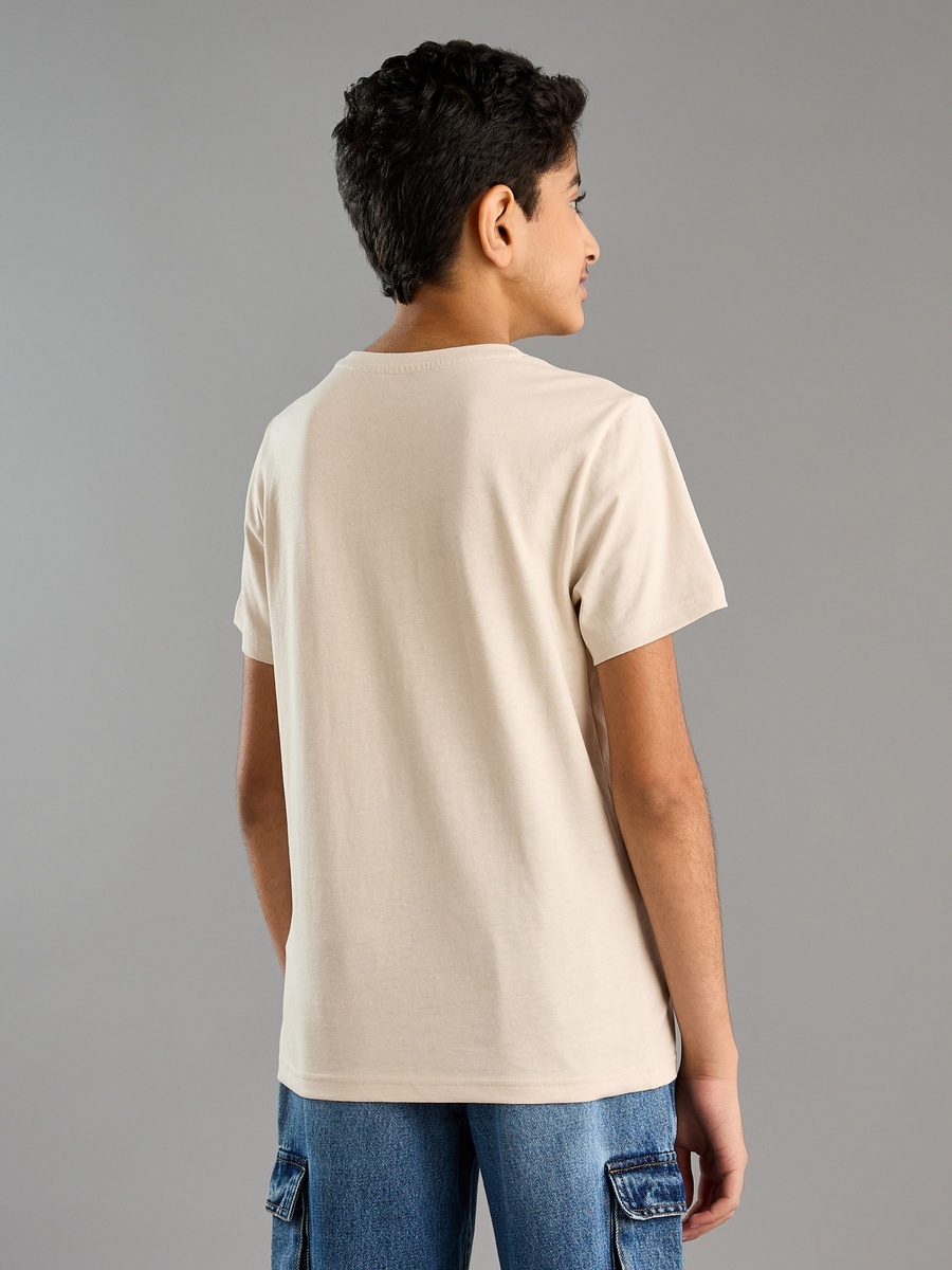 Graphic Print Cotton T-Shirt