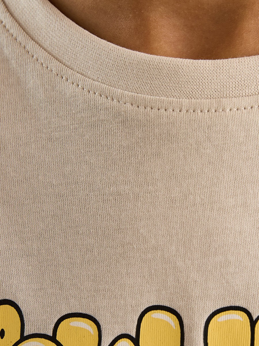 Graphic Print Cotton T-Shirt